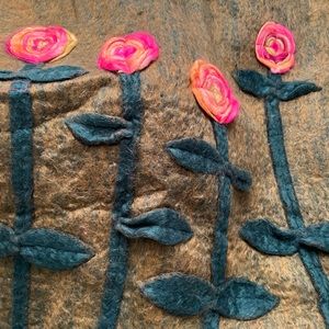 Pier 1 Imports Blanket Floral Throw NEW